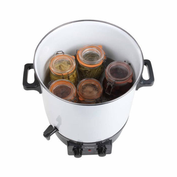 Sterilisateur  A Bocaux électrique - Livoo - Dom334 - 1800w - 27l - ø3 Livoo - Mathon - 2