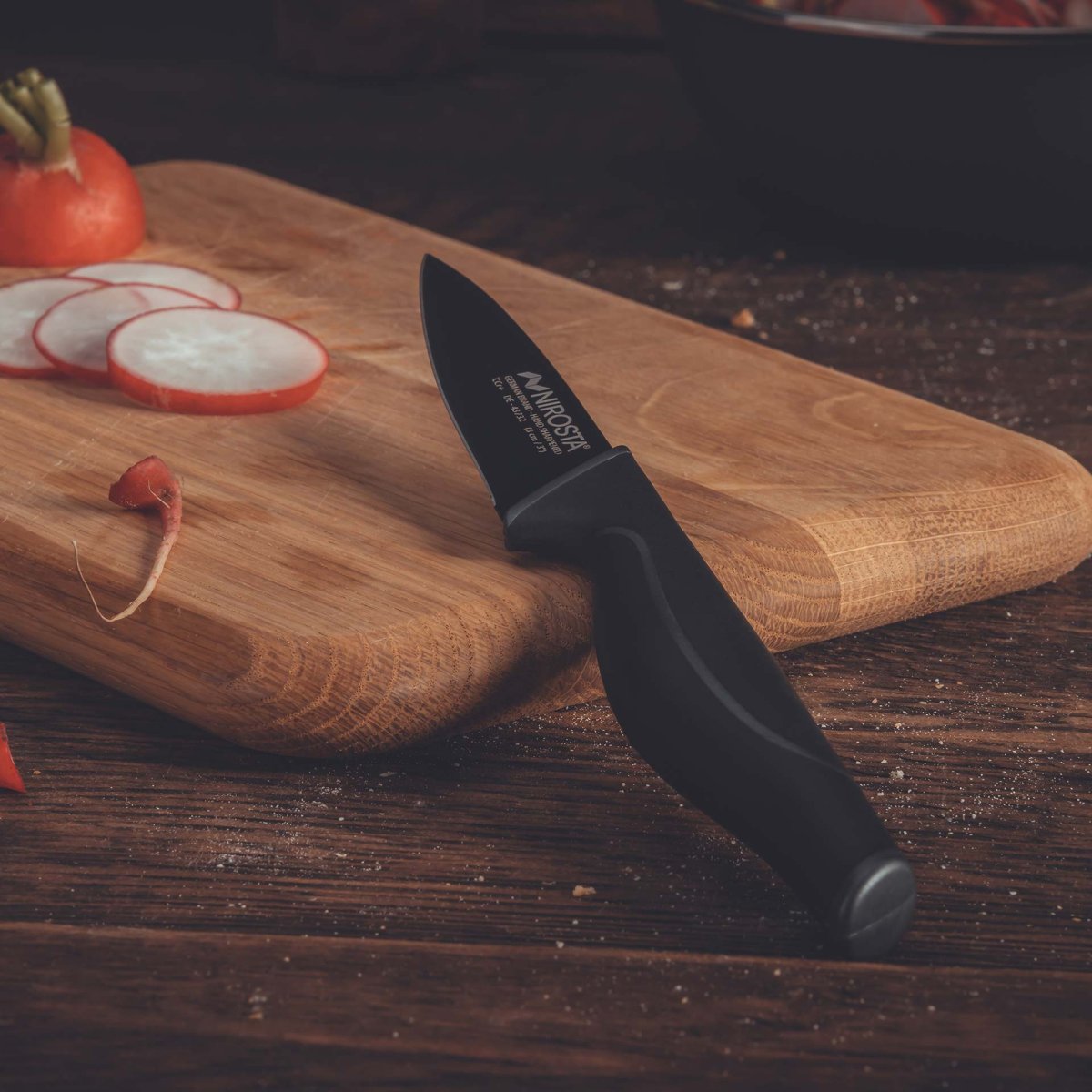 Couteau à légumes 20 cm  Black Edition Nirosta - Mathon - 4