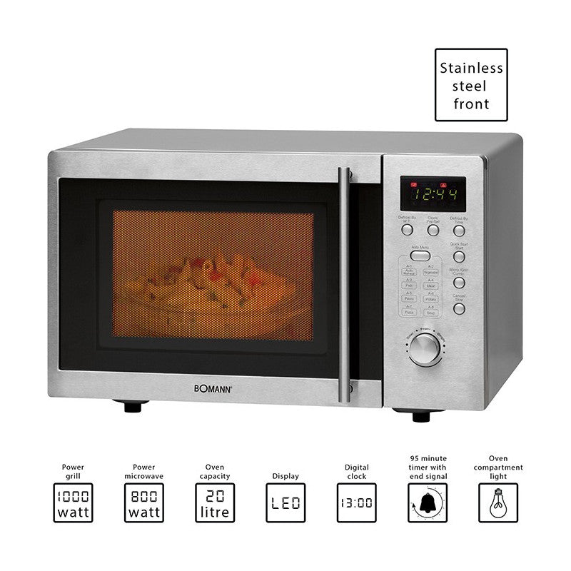 Four micro-ondes 20L 1250W Bomann MWG 2211 U CB Bomann - Mathon - 1