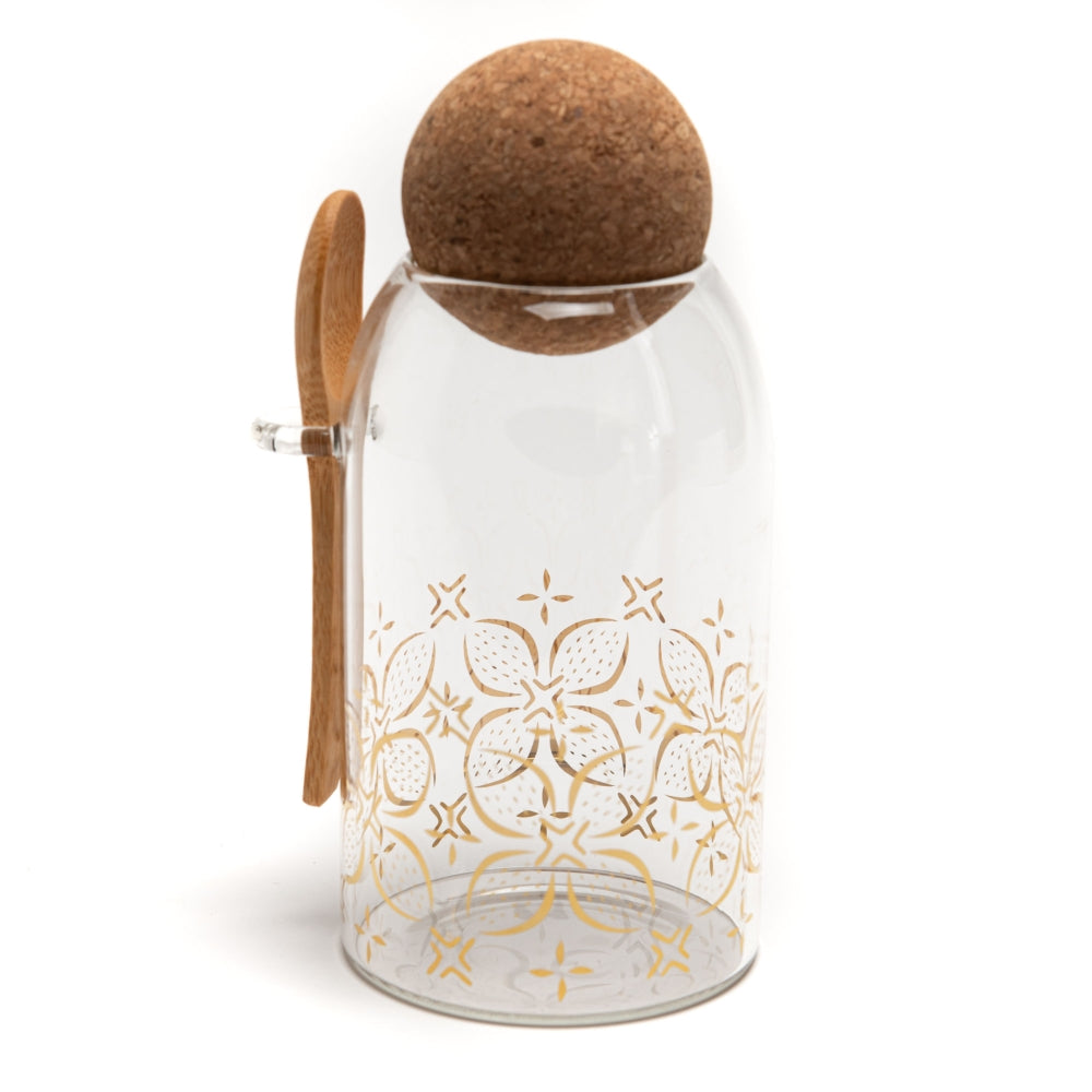 Pot de conservation avec cuillère Alix Amadeus - Mathon - 1