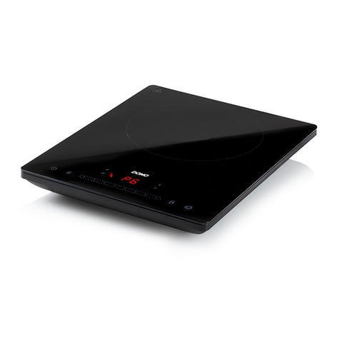 Plaque induction 1 feu 2000 W DO332IP Domo - Mathon - 2
