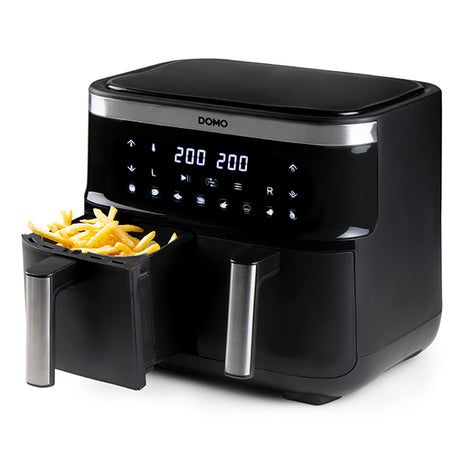 Déli Fryer double fry zone 2 x 4L Domo - Mathon - 1