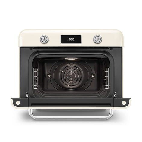 Mini four combiné vapeur 30 L 1800 W COF01CREU Smeg - Mathon - 2