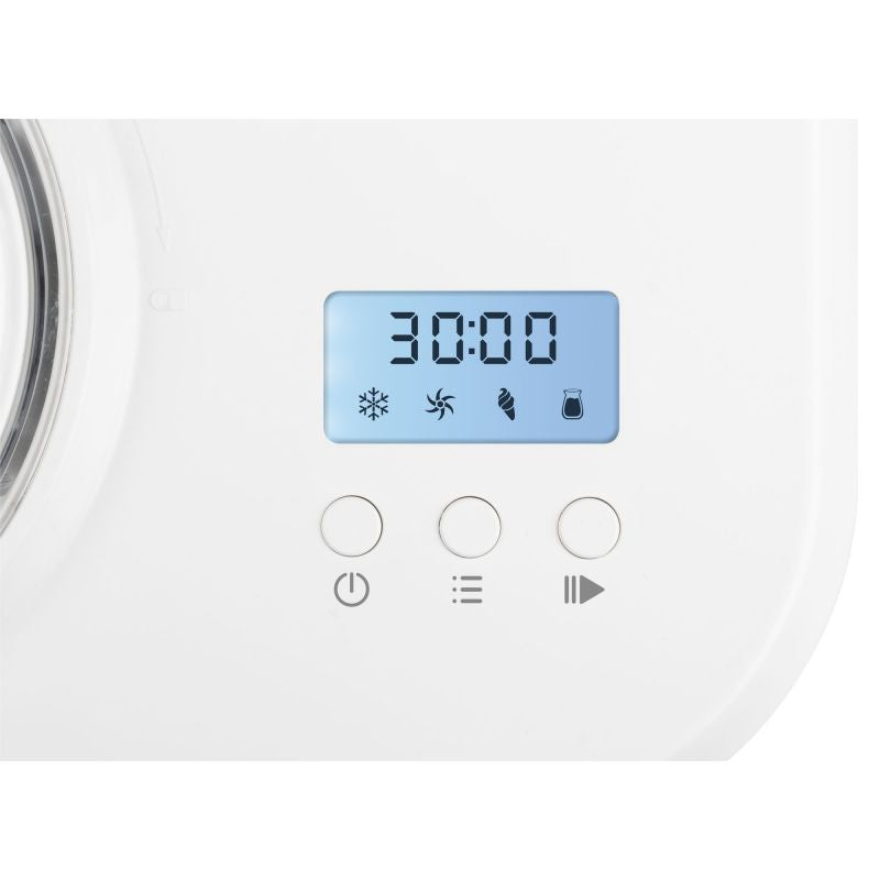 Machine à glace/Sorbetière 1L Blanc Clatronic ICM3799-Blanc Clatronic - Mathon - 4