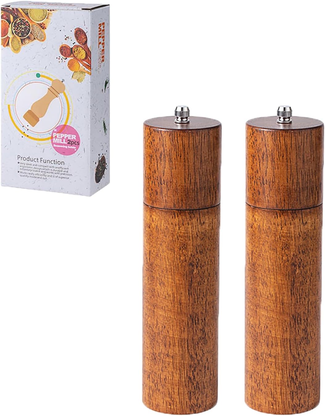 Moulin a Sel et a Poivre en Bois Vendos85 - Mathon