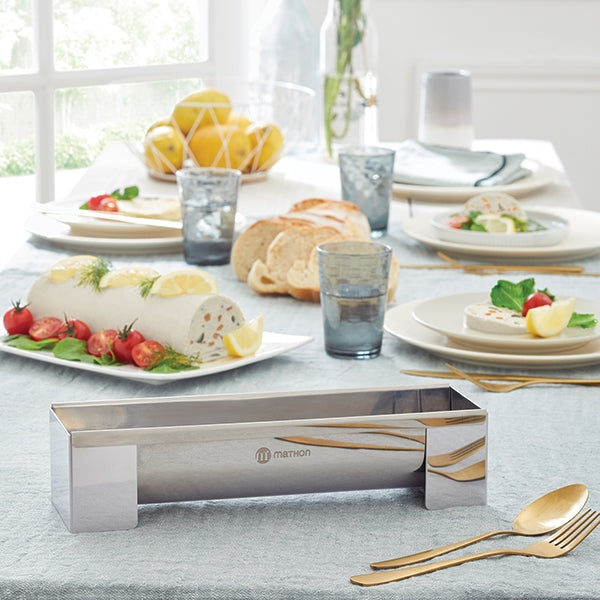 Gouttière à bûche démontable en inox 30 cm Mathon - Mathon - 6