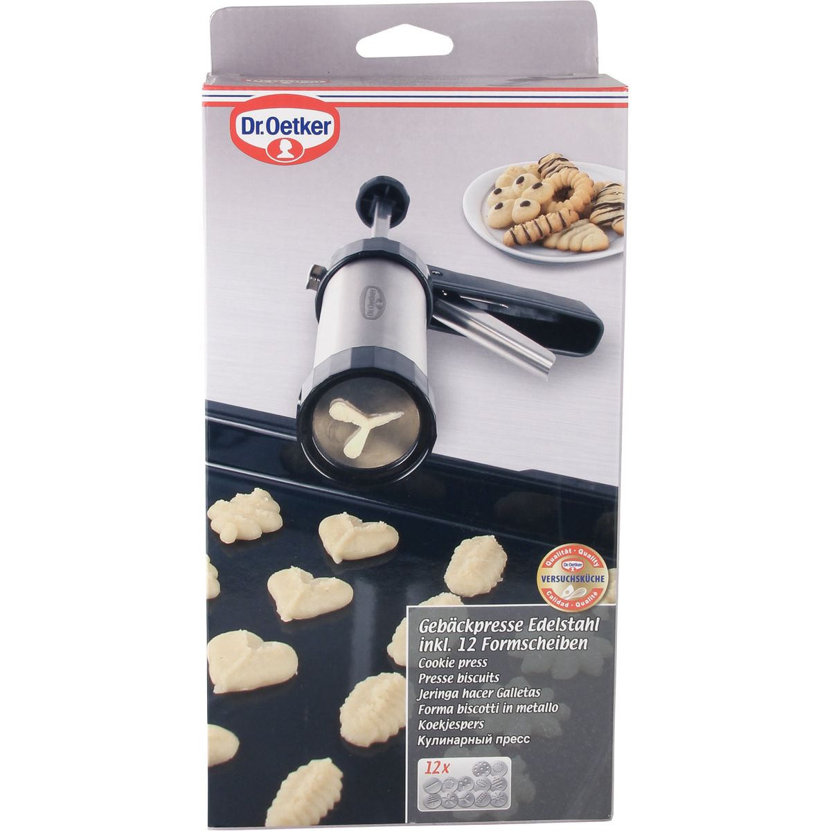 Presse-biscuit et 12 disques de motifs  Baker Edition Dr. Oetker - Mathon - 6