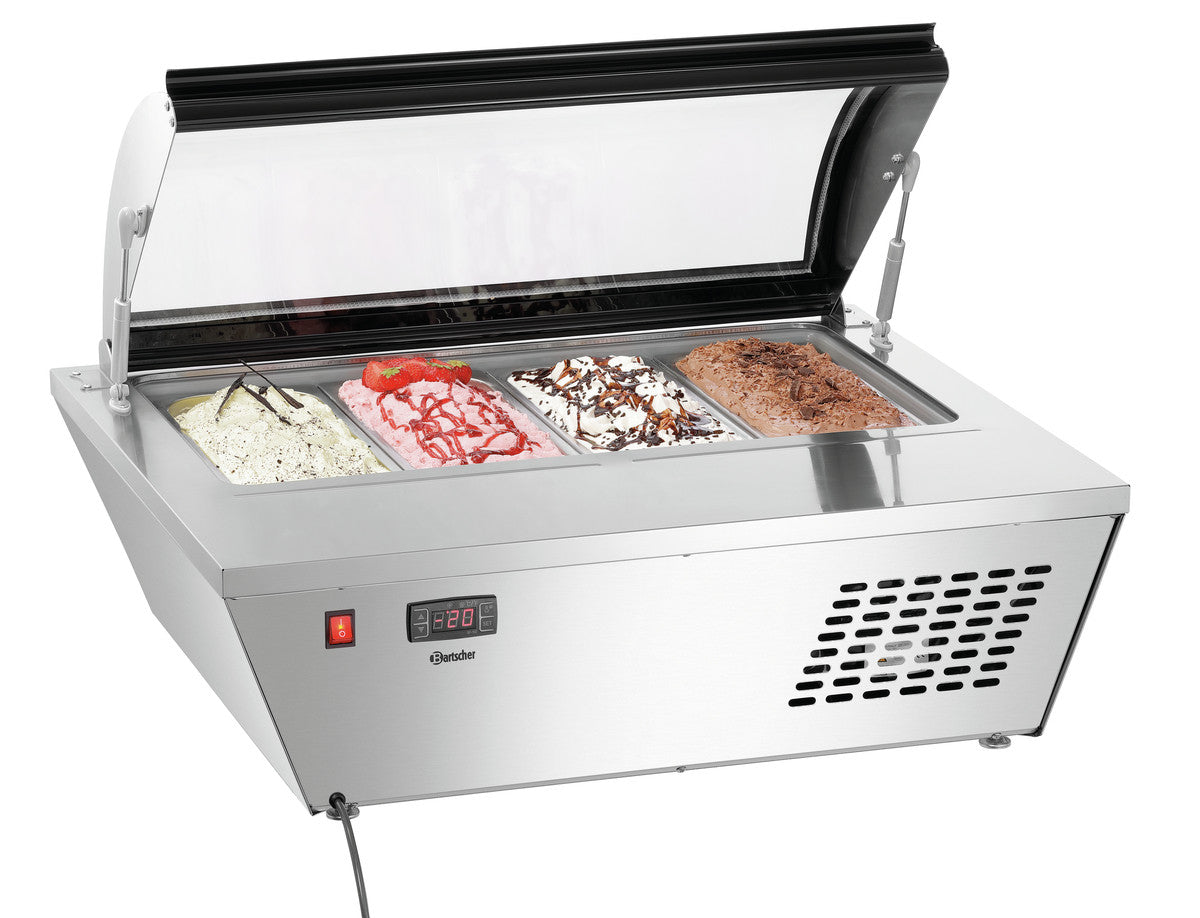 Vitrine à Glaces - 4 Bacs - Bartscher - Mathon - 4