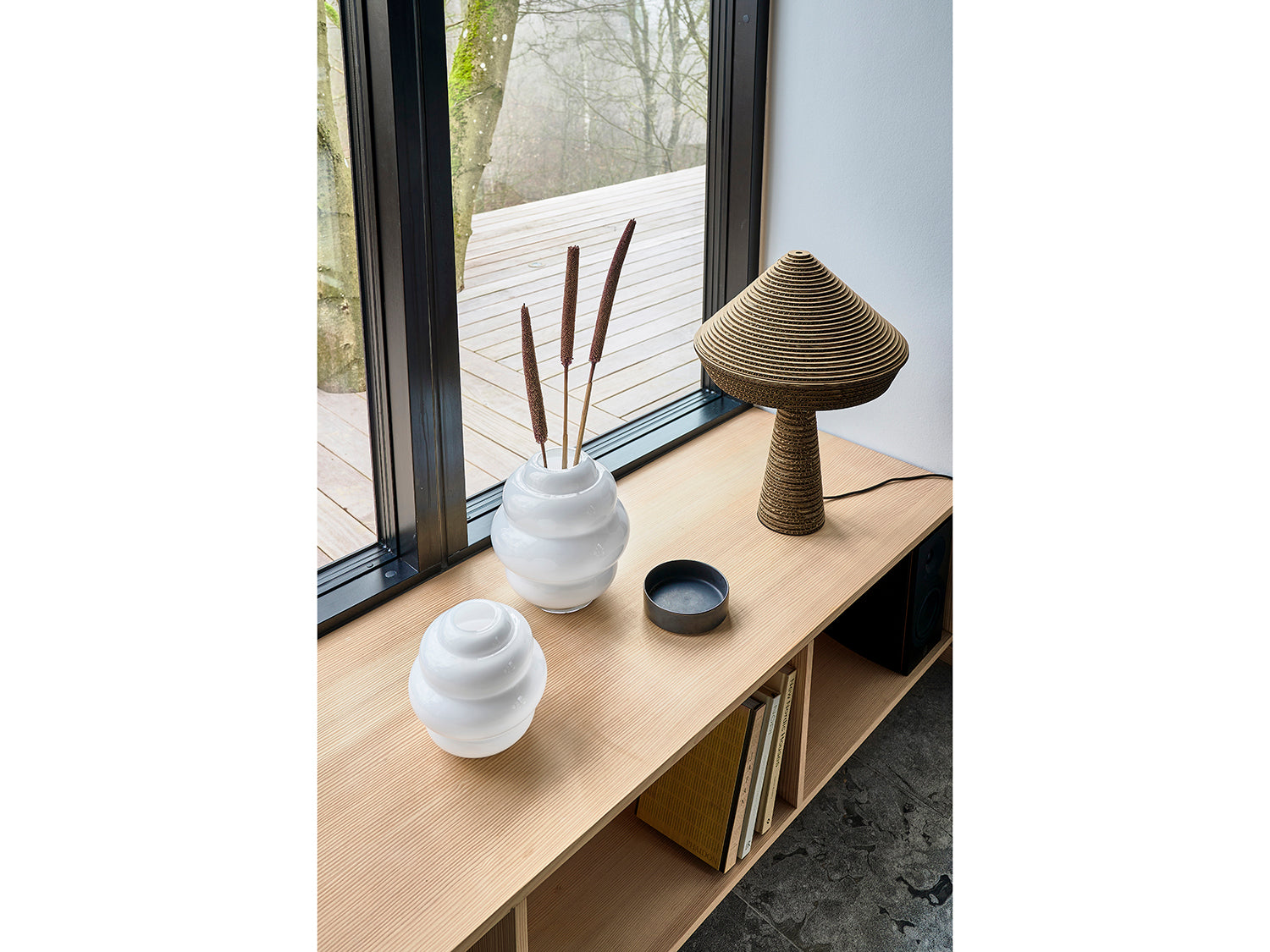 Lot de 2 bols FJORD 15cm en grès émaillé Noir métallisé Villa Collection - Mathon - 8