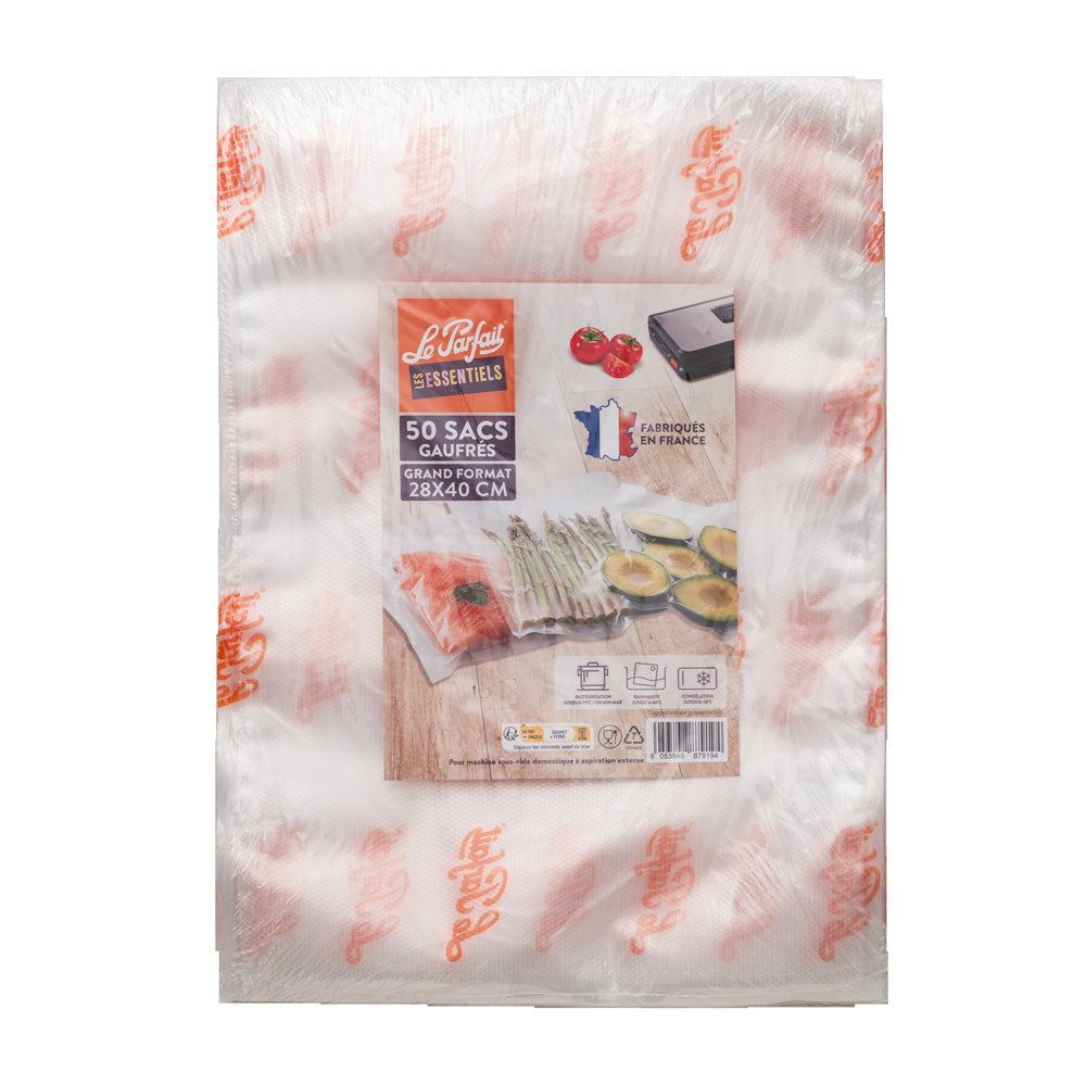 50 sacs sous vide 28x40 cm Le Parfait - Mathon