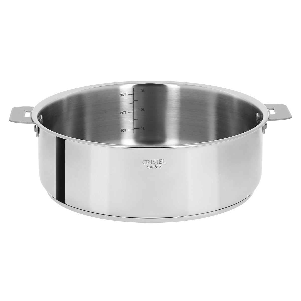 Sauteuse en inox Multiply amovible 26cm Cristel - Mathon - 1