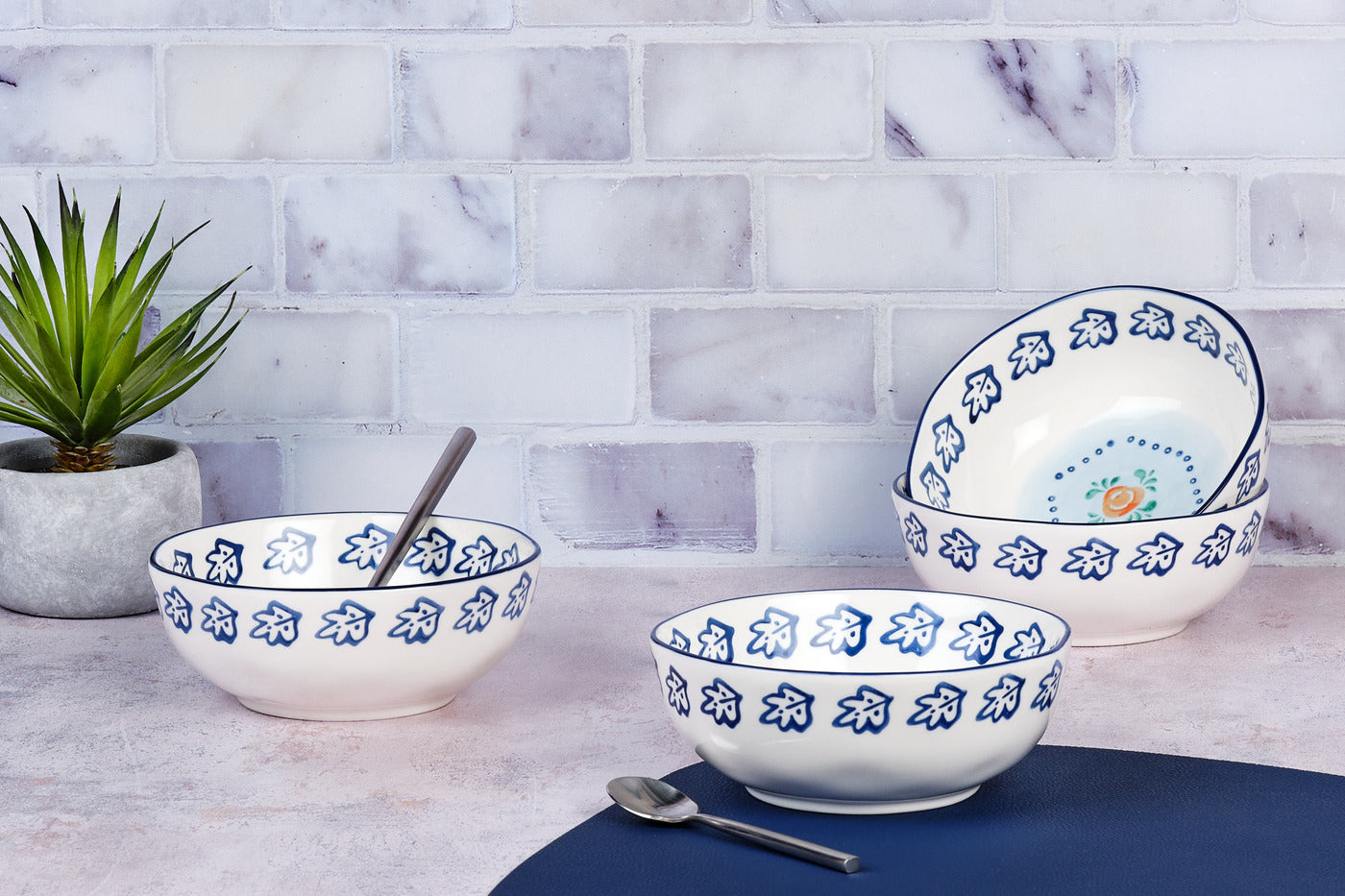 Bol NAPOLI Ø17,5cm - 4 pièces - Agrume Björn - Mathon - 2