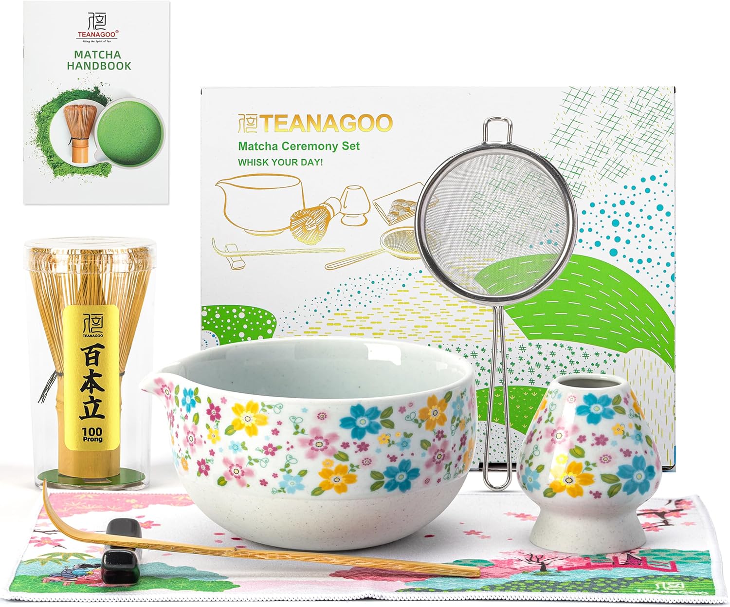 Set de cérémonie matcha 7 pièces avec bol et fouet Vendos85 - Mathon