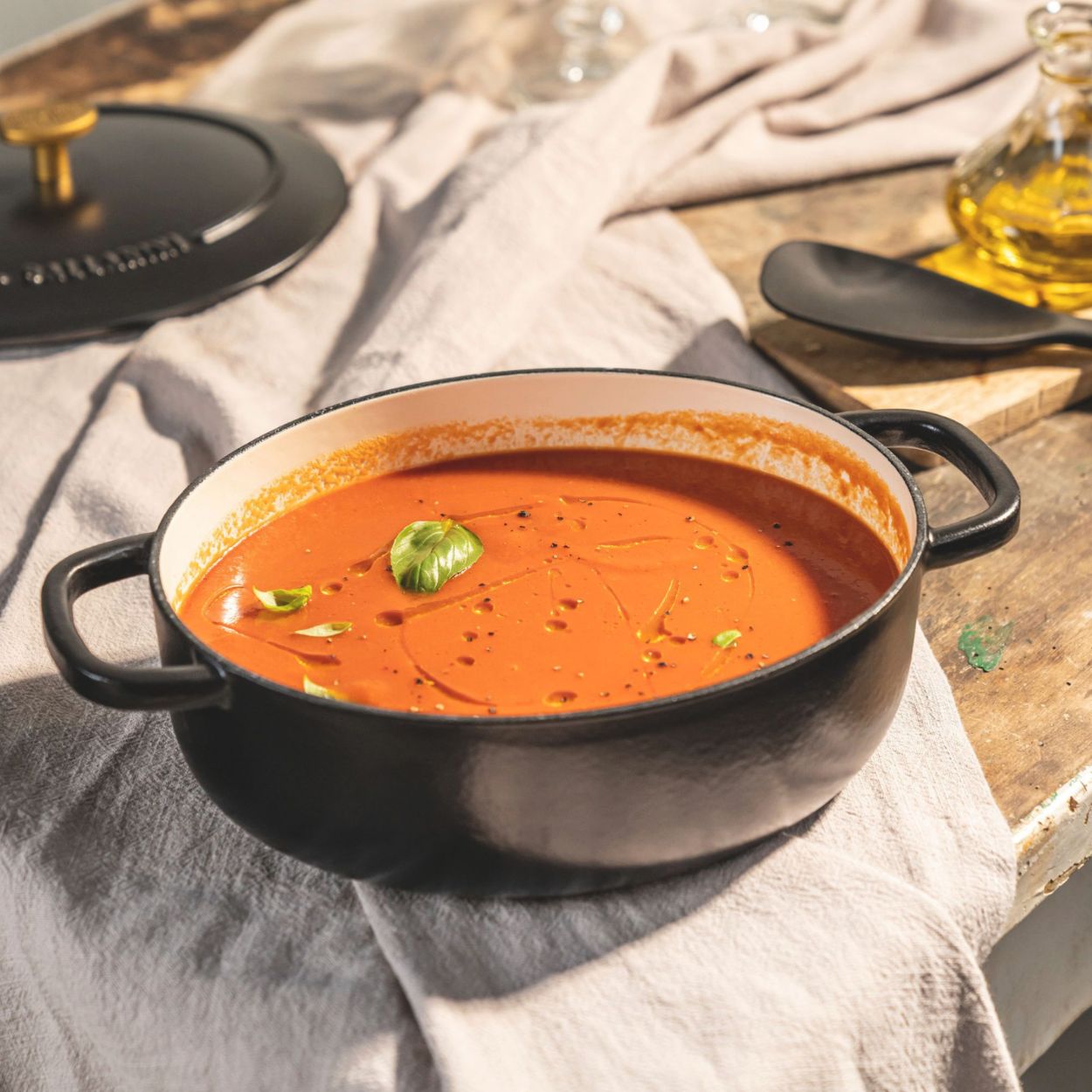 Cocotte 33 cm Bellamonte, Ovale, Noir, Fonte Ballarini - Mathon - 2