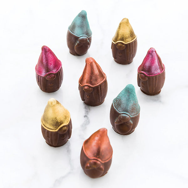 Moule 3D chocolat Mr and Mrs Brown en silicone Silikomart - Mathon - 5