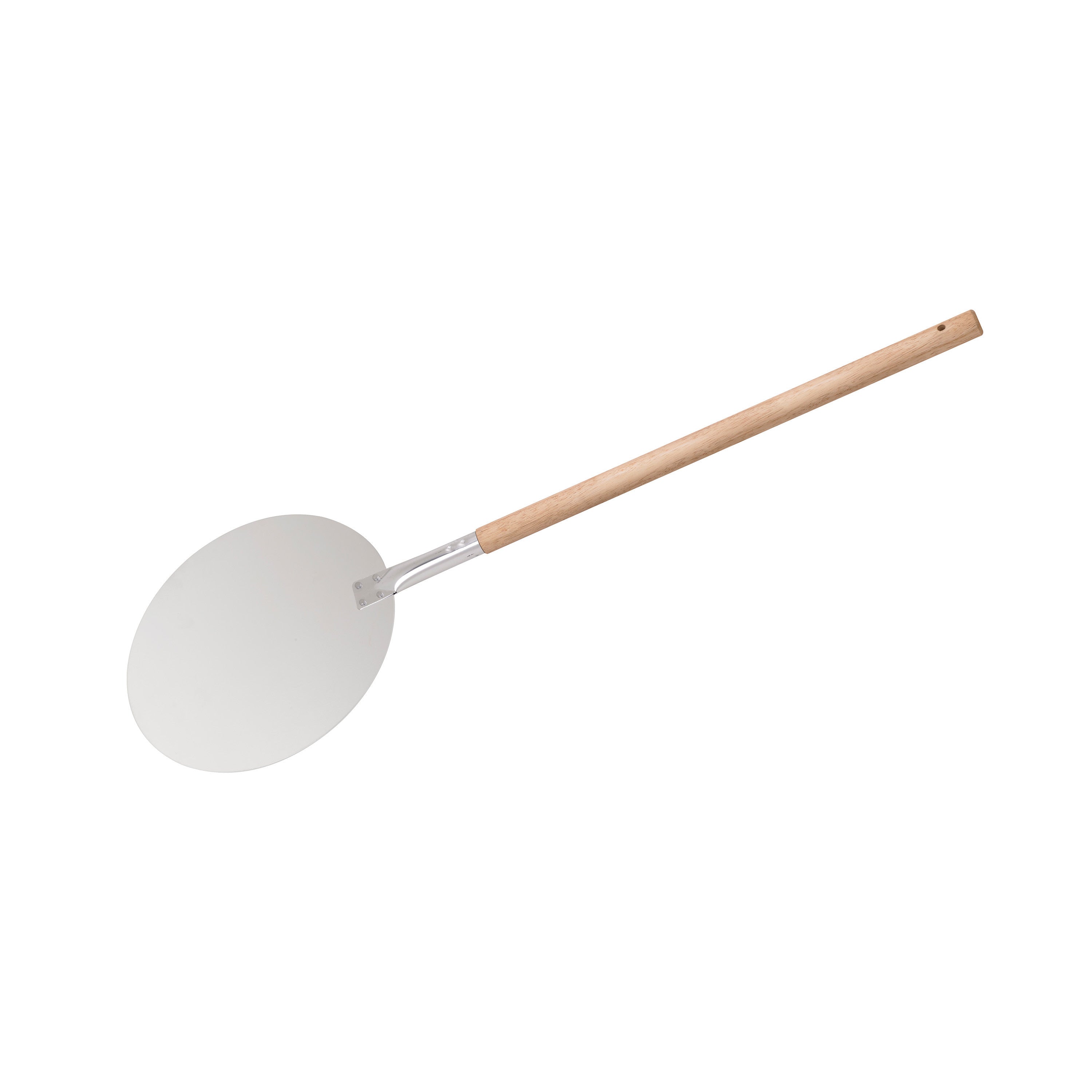 12Pcs - Pelle à Pizza ronde avec poignée en bois diamètre 950x305x15mm FirstPack - Mathon