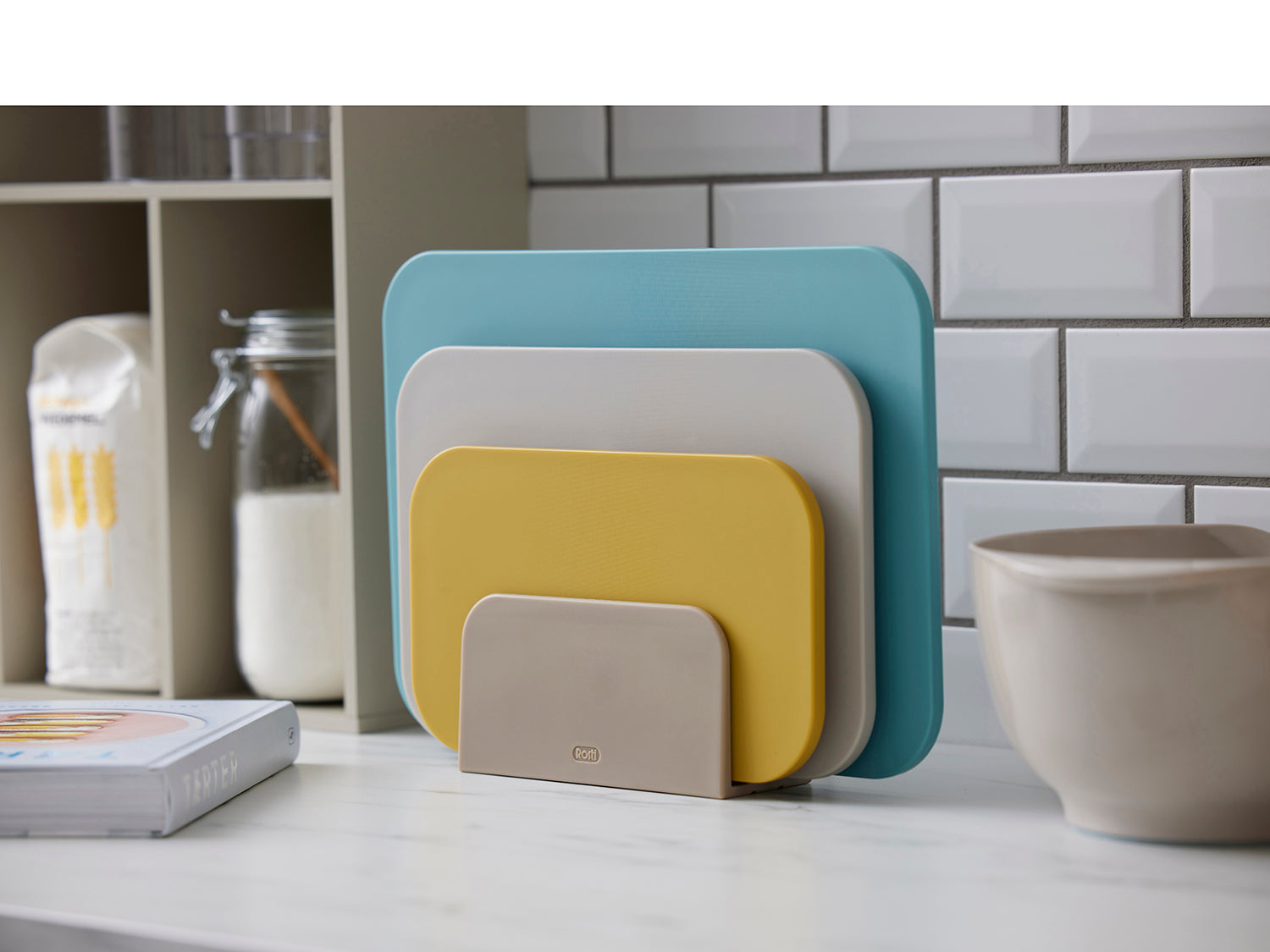 Ensemble planches à découper CHOPTIMA en polyéthylène Océan Rosti - Mathon - 10