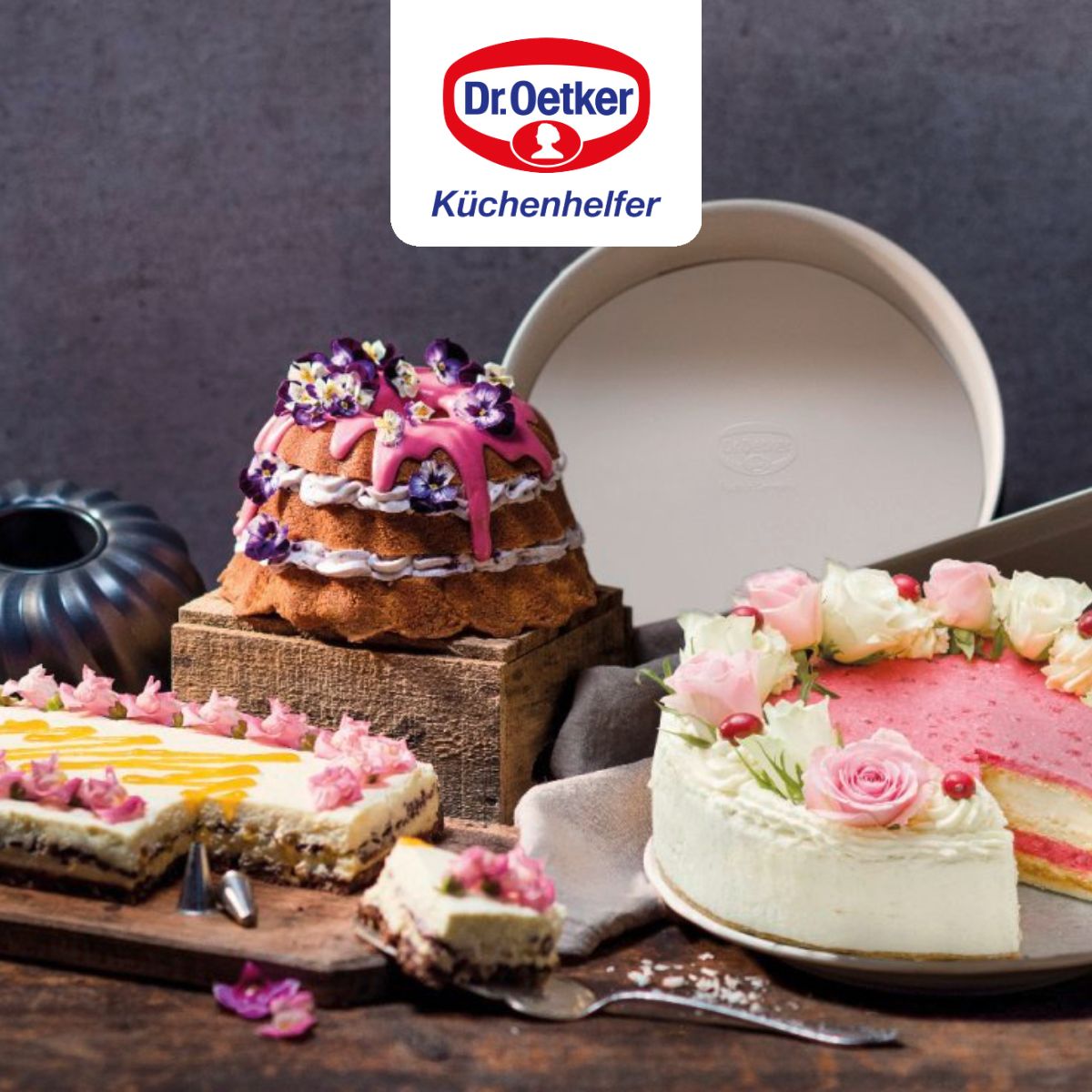 Moule à gâteau céramique et plat four Dr Oetker Back Trend Dr. Oetker - Mathon - 7