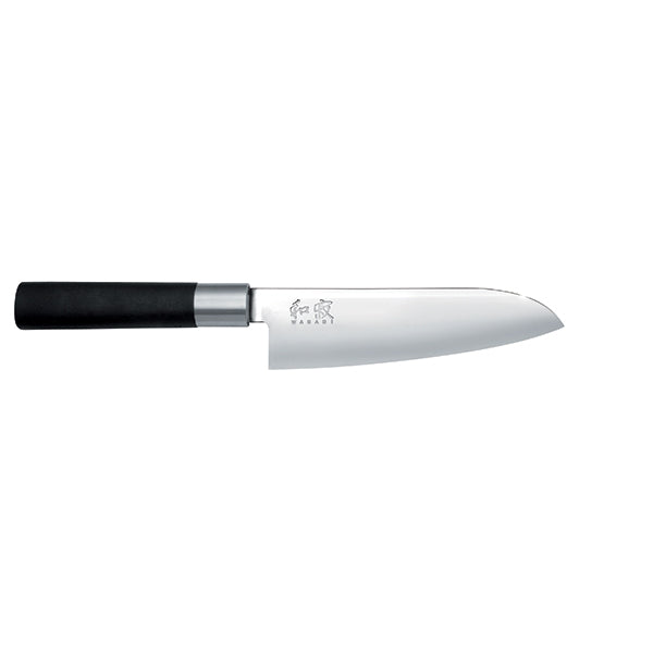 Couteau Santoku 16.5 cm Wasabi Black Kai - Mathon - 1