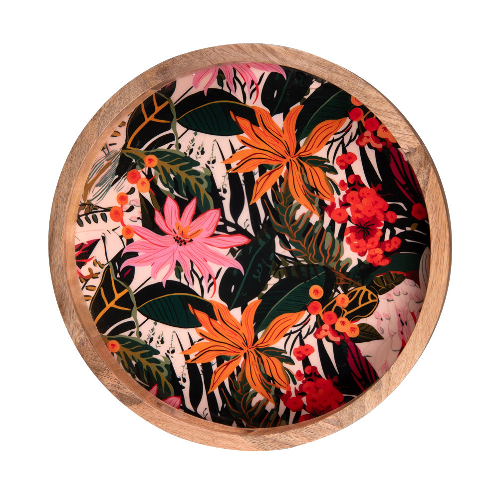 Set de 2 plateaux ronds Taiana 35 et 40 cm Table passion - Mathon - 2