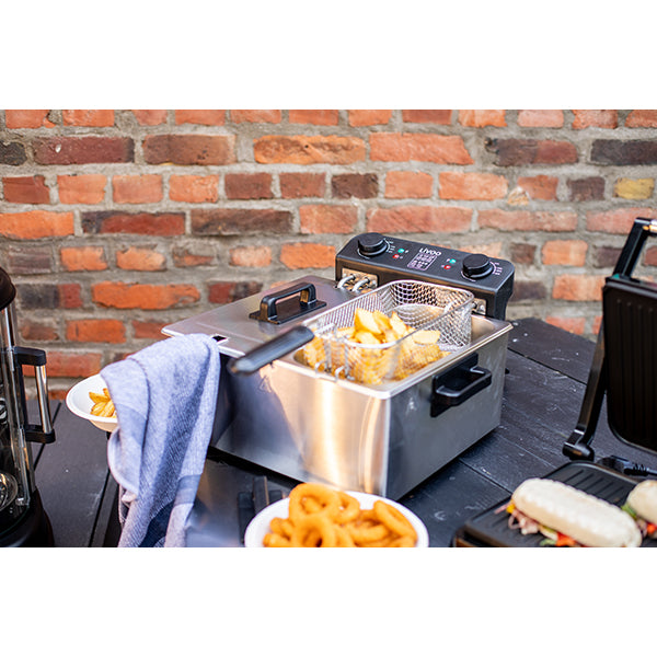 Friteuse double 2 x 3 L inox DOC217 Livoo - Mathon - 5