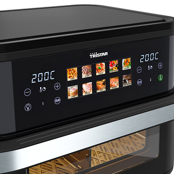 Friteuse à air chaud Dual zone Flex 10 L 2500 W Tristar - Mathon - 4