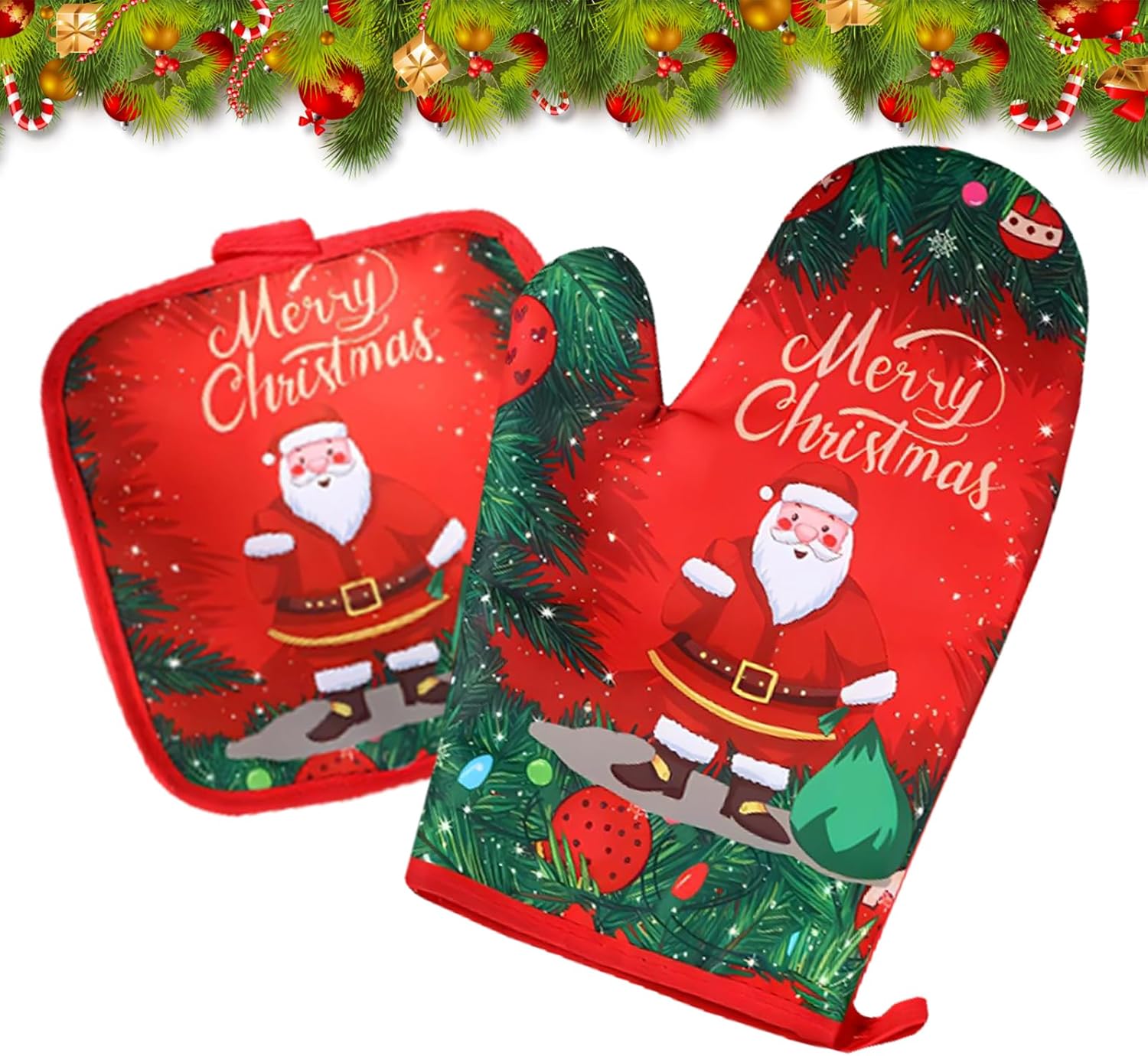 Gants et Maniques de Noël Résistants à la Chaleur Vendos85 - Mathon