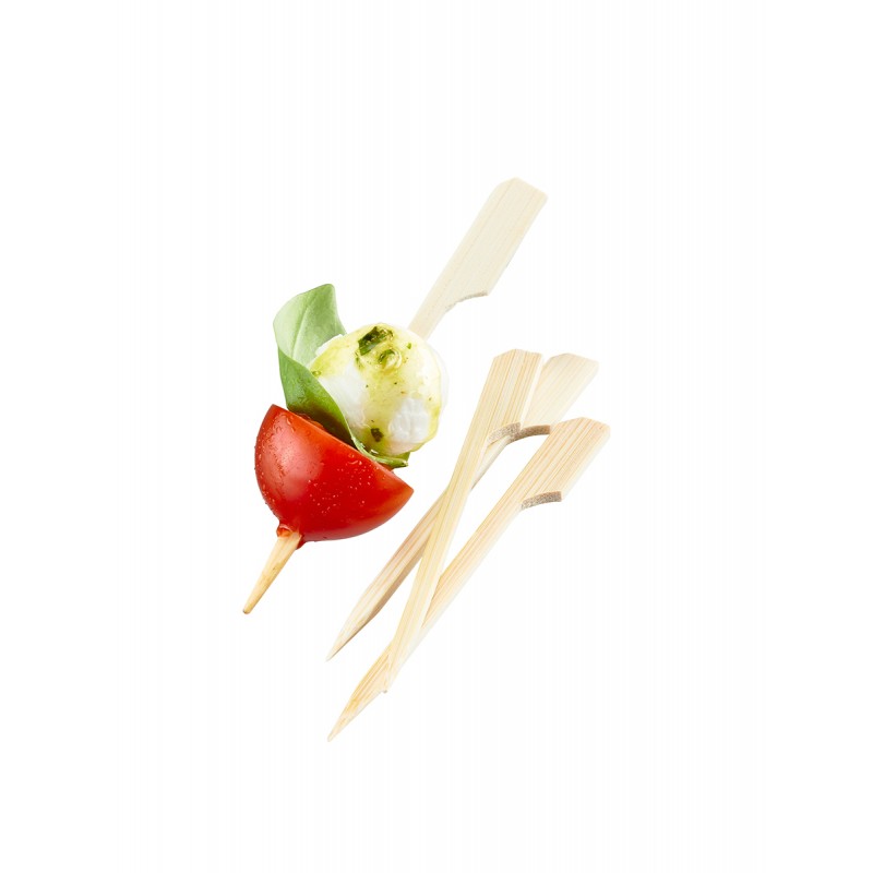 Brochettes en bois NATURA, 9 cm Gefu - Mathon - 1