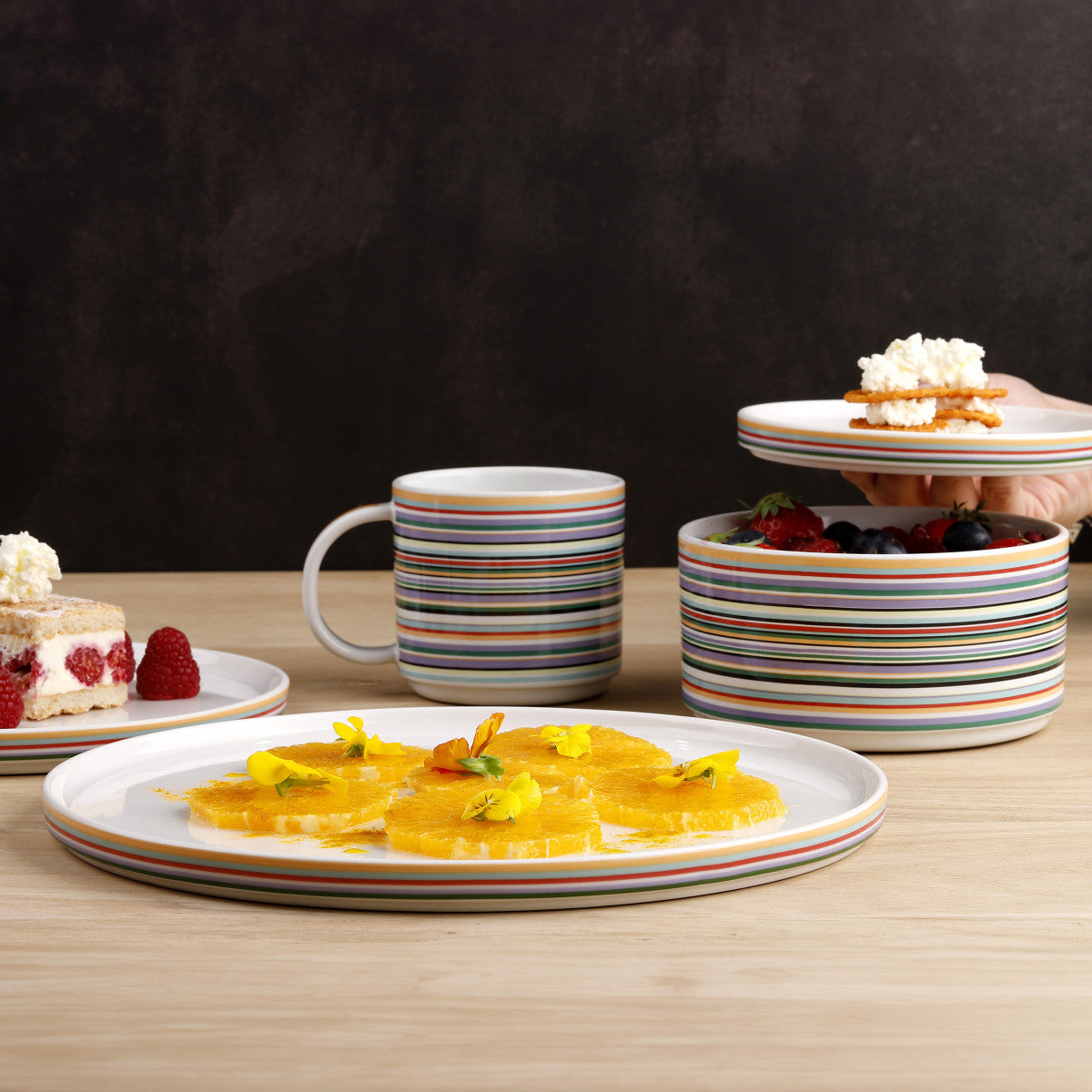 Cosy - Assiette plate 27 cm (lot de 6) Médard de Noblat - Mathon - 2