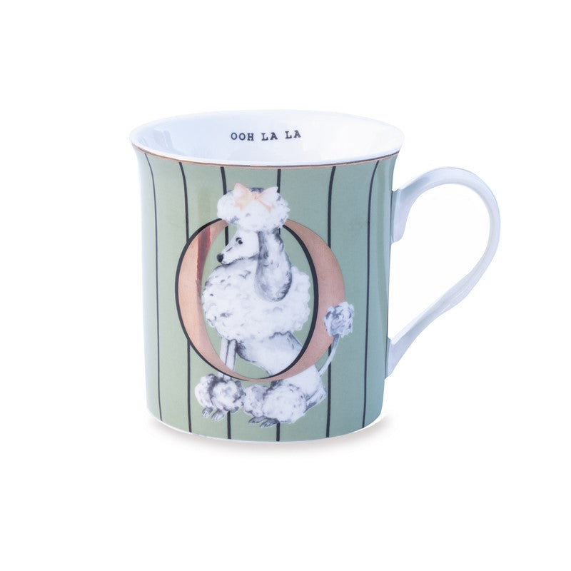 Mug Alphabet "O" for Ooh La La - Slogan Yvonne Ellen - Mathon