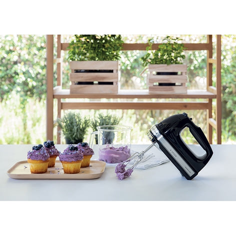 Batteur à main 9 vitesses onyx 85 W 5KHM9212EOB noir Kitchenaid - Mathon - 2