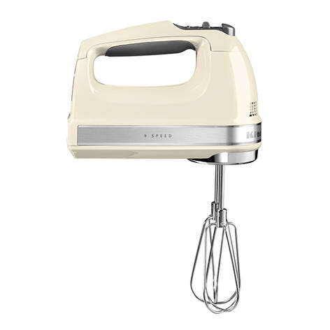 Batteur à main 9 vitesses 85 W 5KHM9212EAC crème Kitchenaid - Mathon - 1