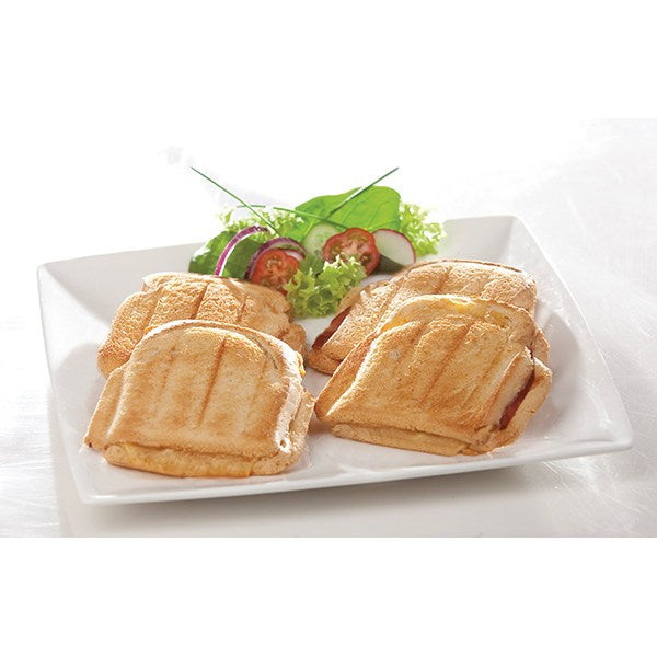 Appareil 4 gaufres et croque-monsieurs 1200 W DO9046C Domo - Mathon - 6