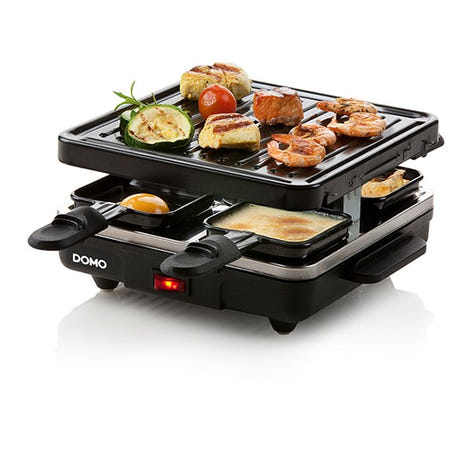 Raclette-grill 4 personnes 600 W DO9147G Domo - Mathon - 1