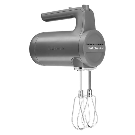 Batteur à main électrique sans fil 7 vitesses gris mat 5KHMB732EDG Kitchenaid - Mathon - 1