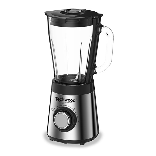 Blender inox bol en verre double sécurité 1,5 L Techwood - Mathon - 2