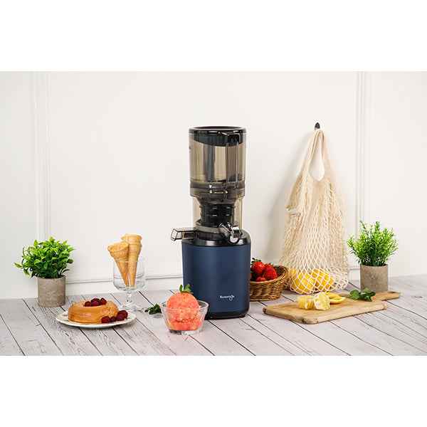 Extracteur de jus AUTO6 1,7 L 200 W bleu navy Kuvings - Mathon - 2