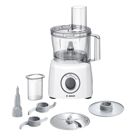 Robot de cuisine MultiTalent 3 800 W blanc MCM3100W Bosch - Mathon - 1