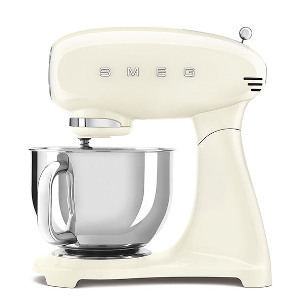 Robot pâtissier 4,8 L 800 W SMF03CREU crème Smeg - Mathon - 1
