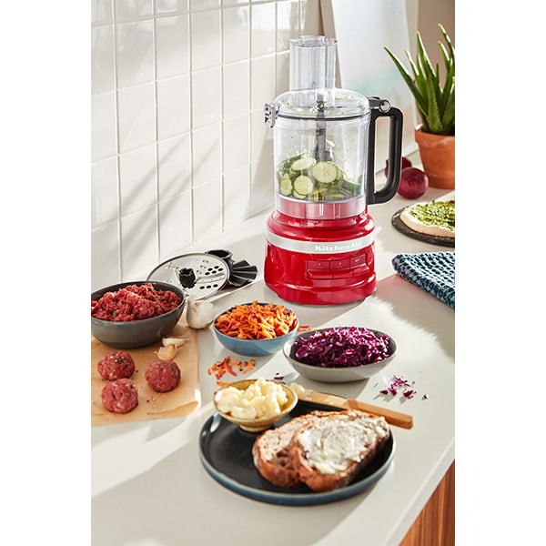 Robot multifonctions 2,1 L 250 W rouge empire 5KFP0921EER Kitchenaid - Mathon - 4