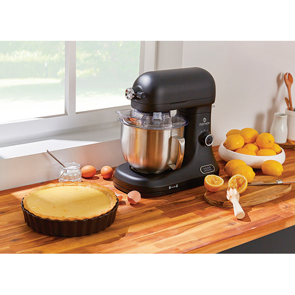 Lot robot pâtissier 5 L avec balance intégrée et kit hachoir à viande Mathon - Mathon - 6