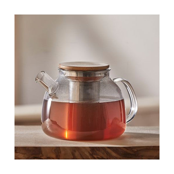 Théière En Verre Megura 1,3l Nature - Mathon