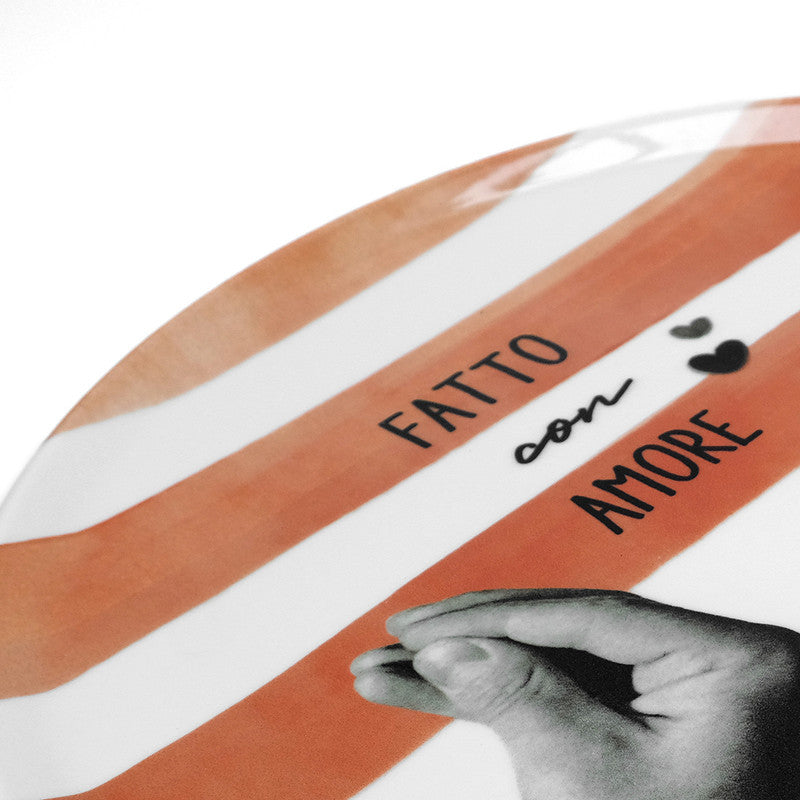 Assiette à pizza  Atina  Terracotta Ziipa - Mathon - 4