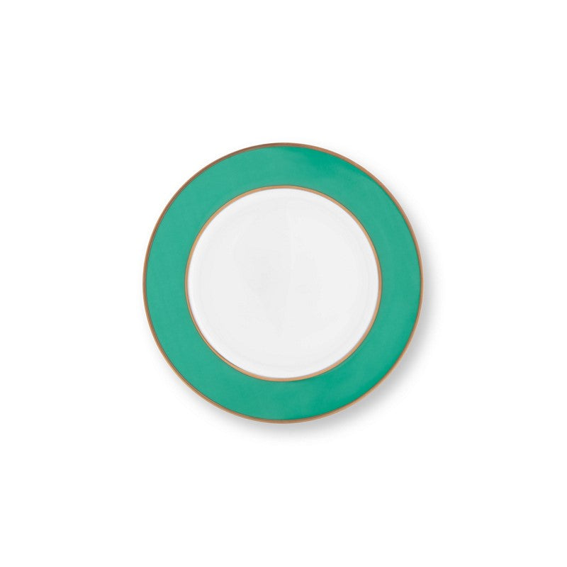 Lot de 6 Assiettes à pain Pip Chique Or-Vert - 17cm Pip Studio - Mathon