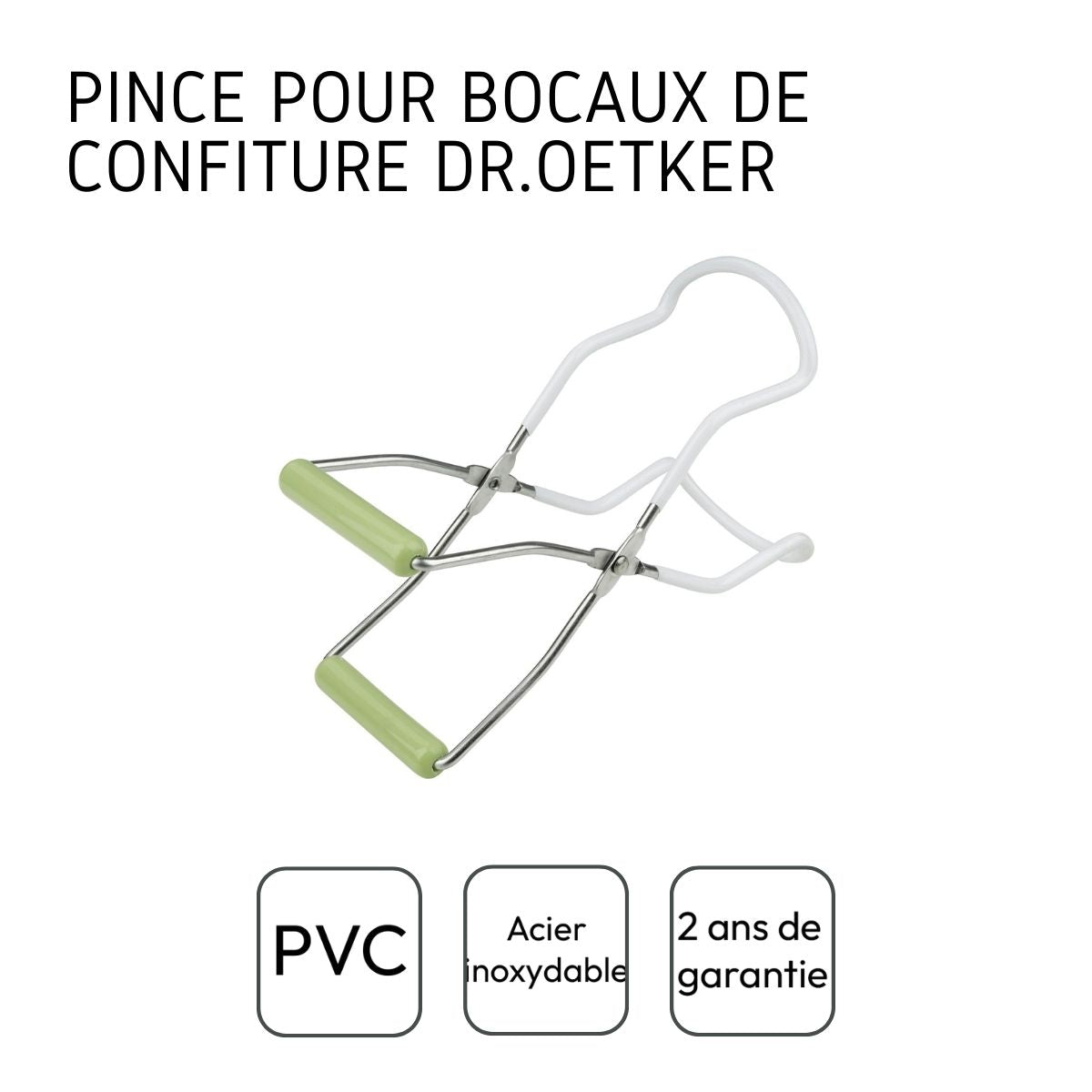 Pince à bocaux en verre Dr Oetker Confiture Dr. Oetker - Mathon - 3
