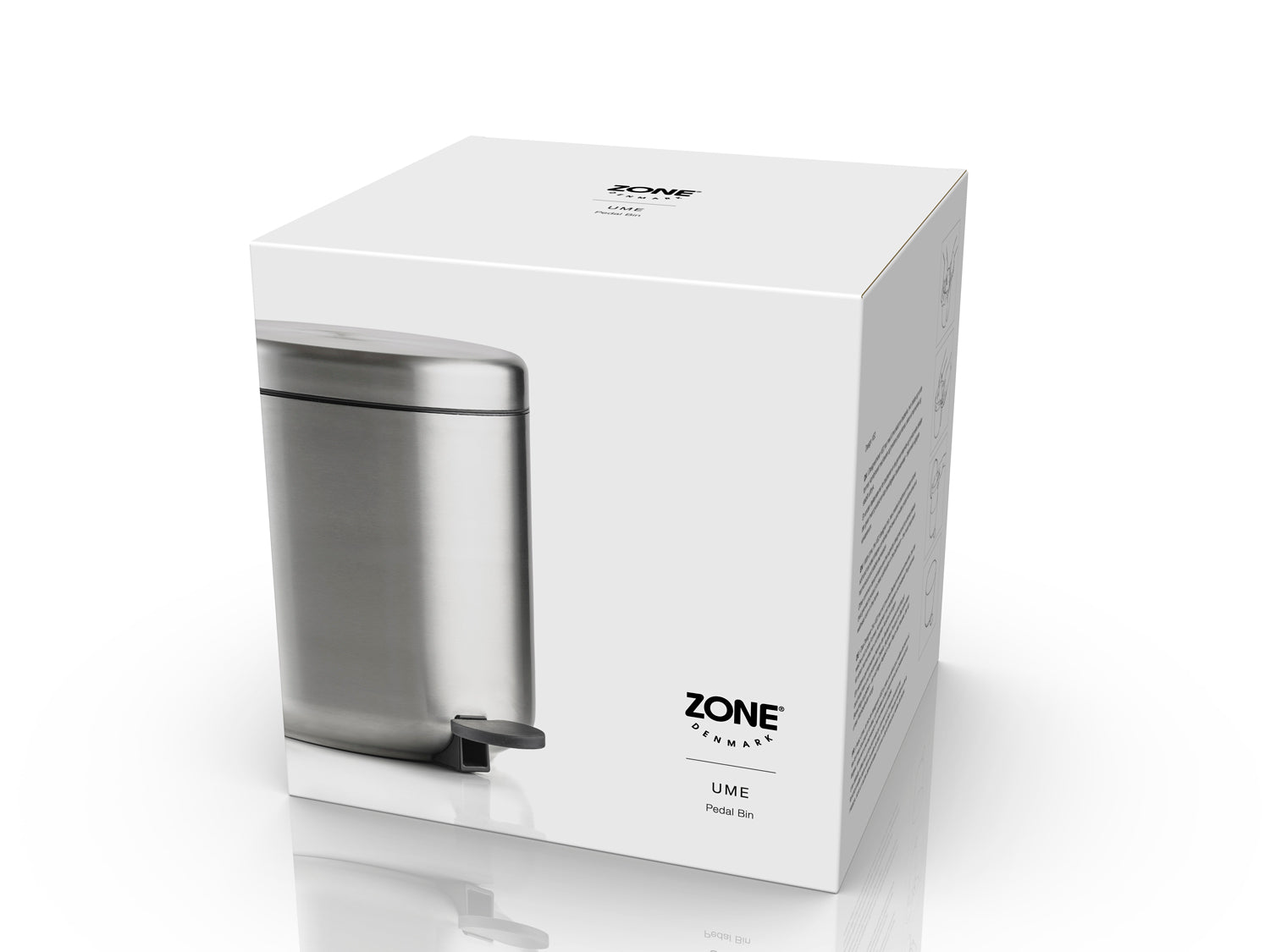Poubelle à pédale Ume en SS304 Acier Zone Denmark - Mathon - 3