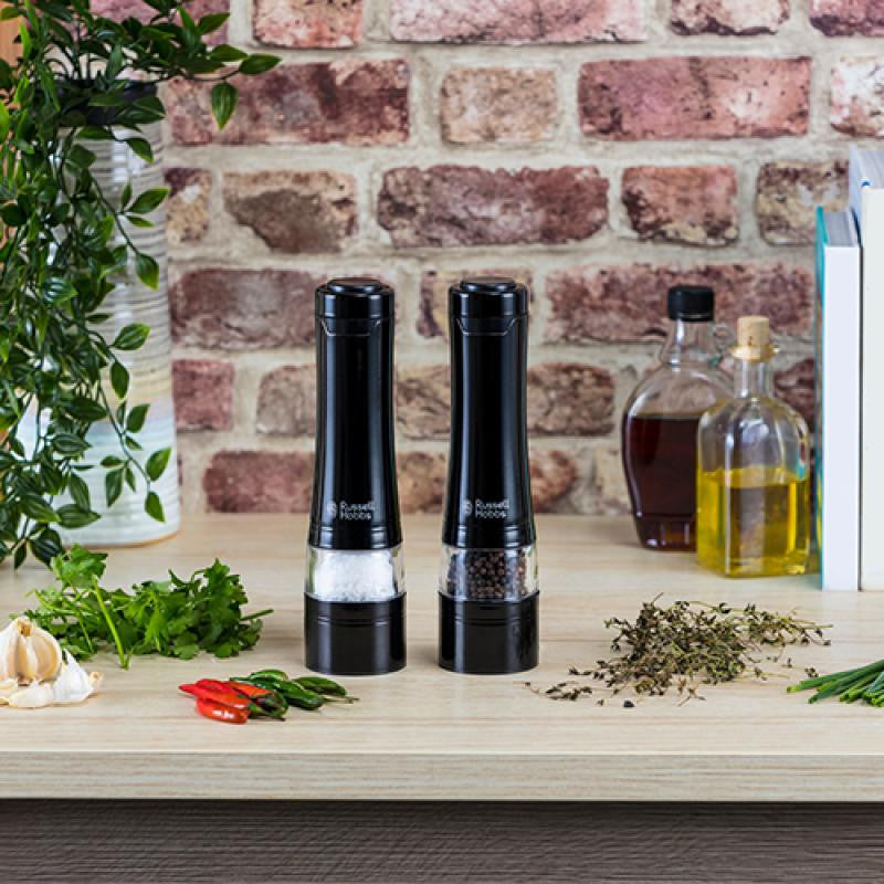 Russell Hobbs Electric Salt & Pepper Grinder Set Of 2 Black Schwarz (28010-56) (2801056) Russel Hobbs - Mathon - 3
