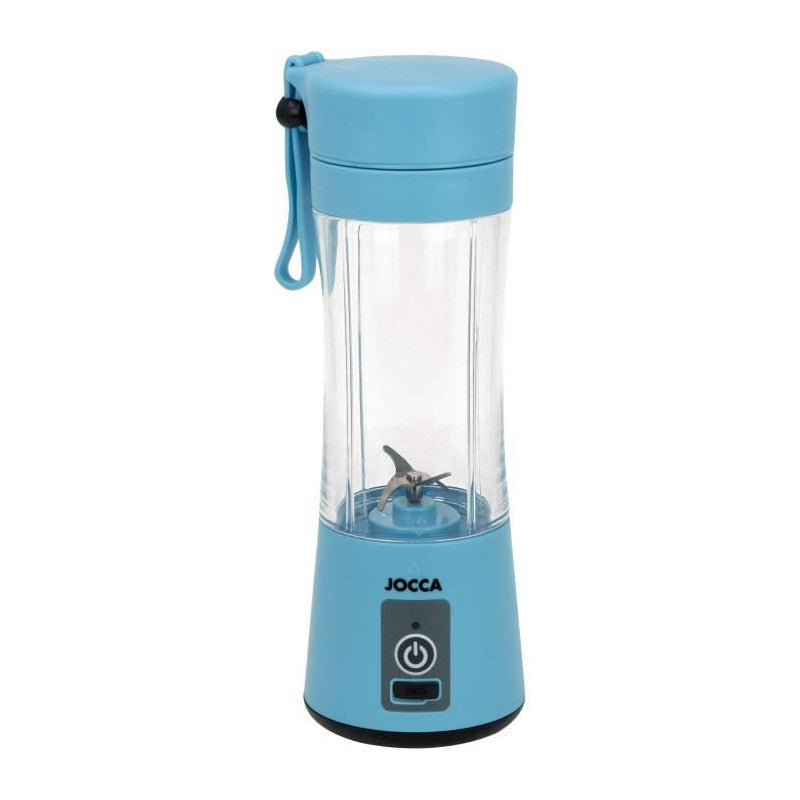 Blender Portable - Jocca - Sweet - 380 Ml - 2000 Mah - Avec Câble Usb - Bleu Jocca - Mathon - 1