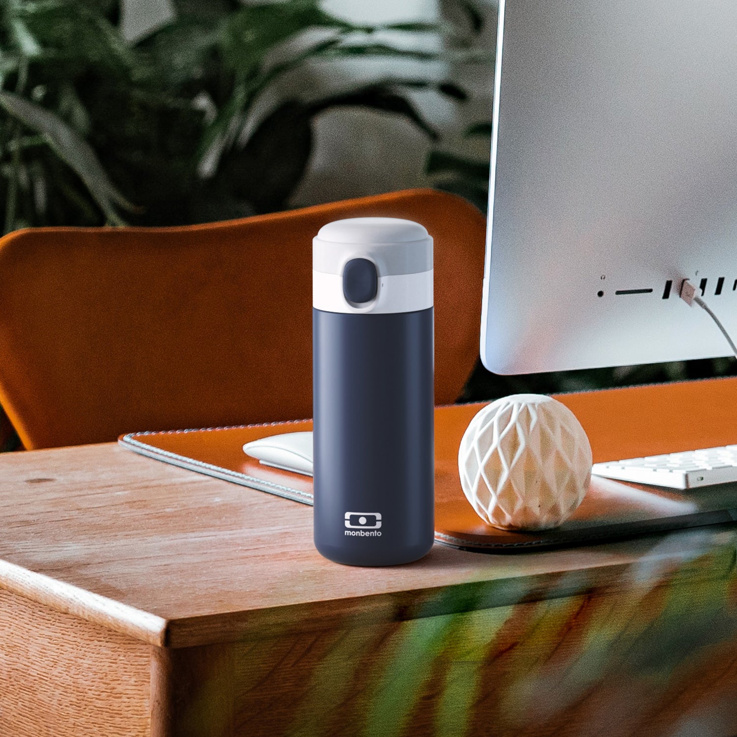 Gourde isotherme à bec verseur Pop 360ml Bleu Infinity Monbento - Mathon - 6