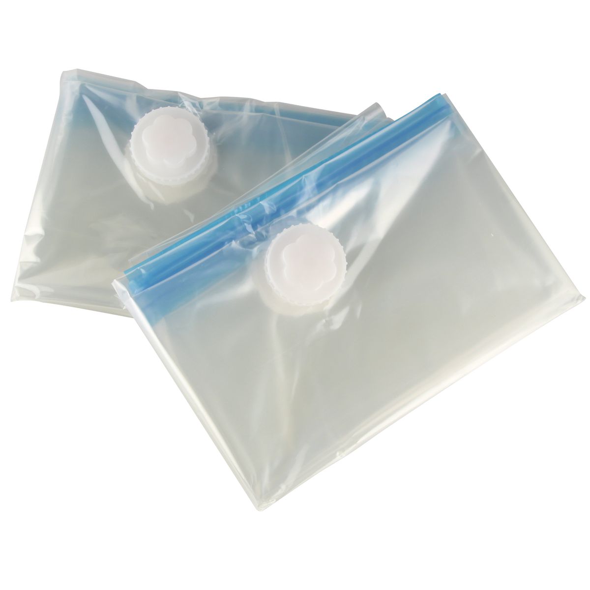 Lot de 2 housses de rangement sous vide  Accessoires ménage et repassage Fackelmann - Mathon - 1